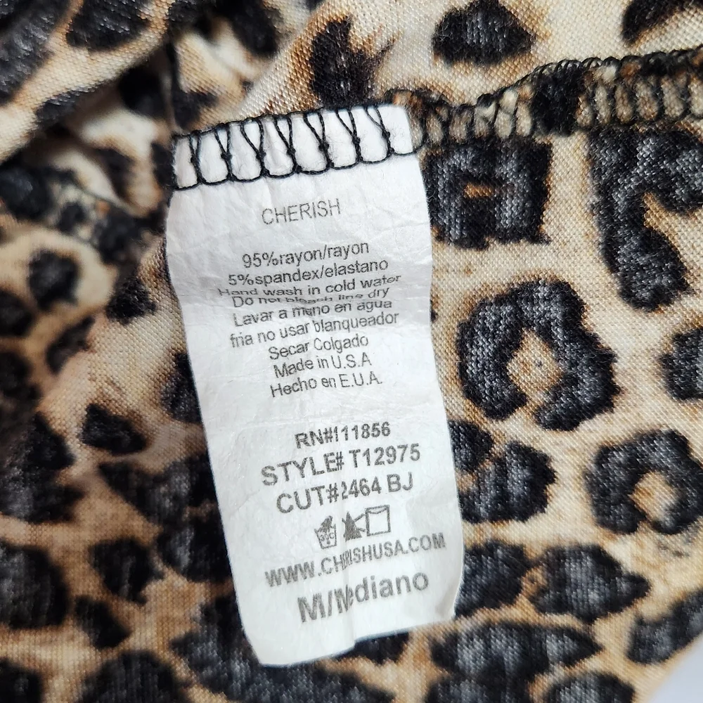 Leopard Print Tank Top - Picture 5 of 5